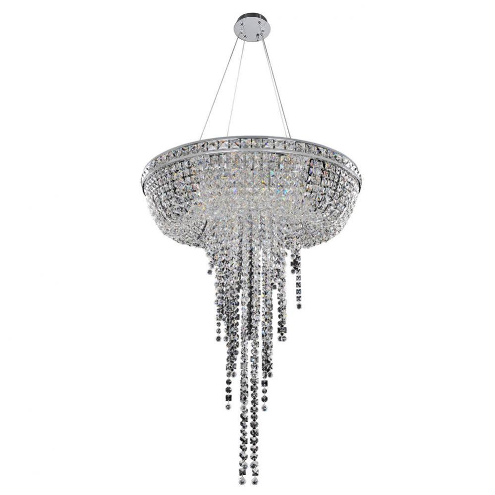 Cascata 32 Inch Round Pendant/Flush