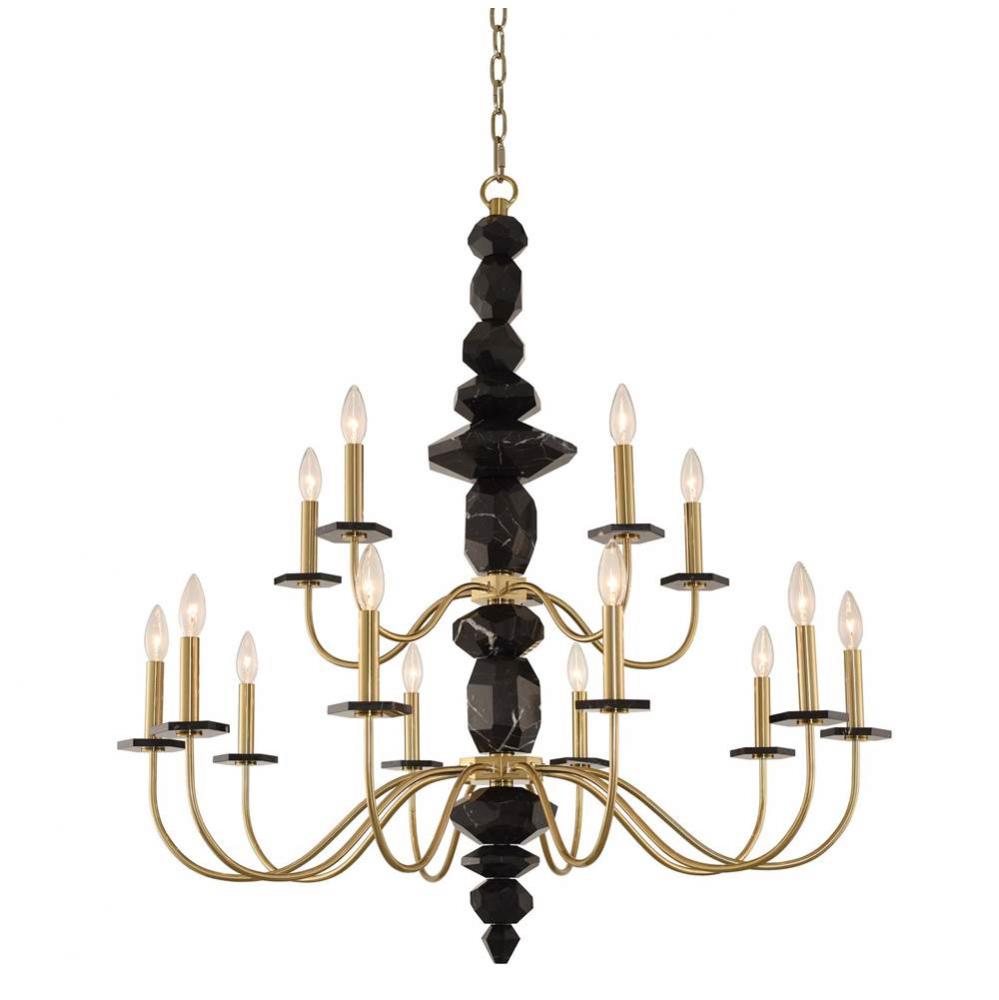 Piedra 2 Tier Chandelier (10+5