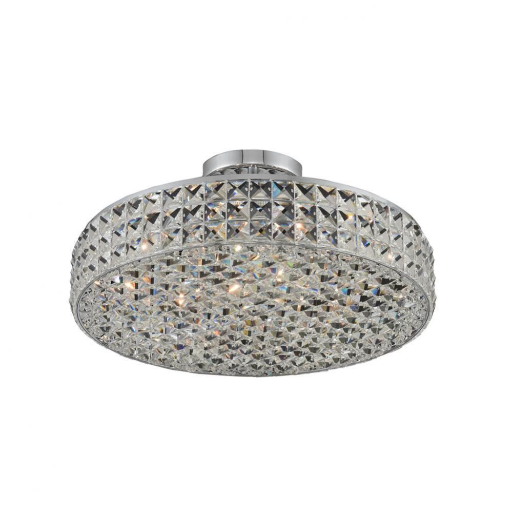 Loro 16 Inch Semi Flush