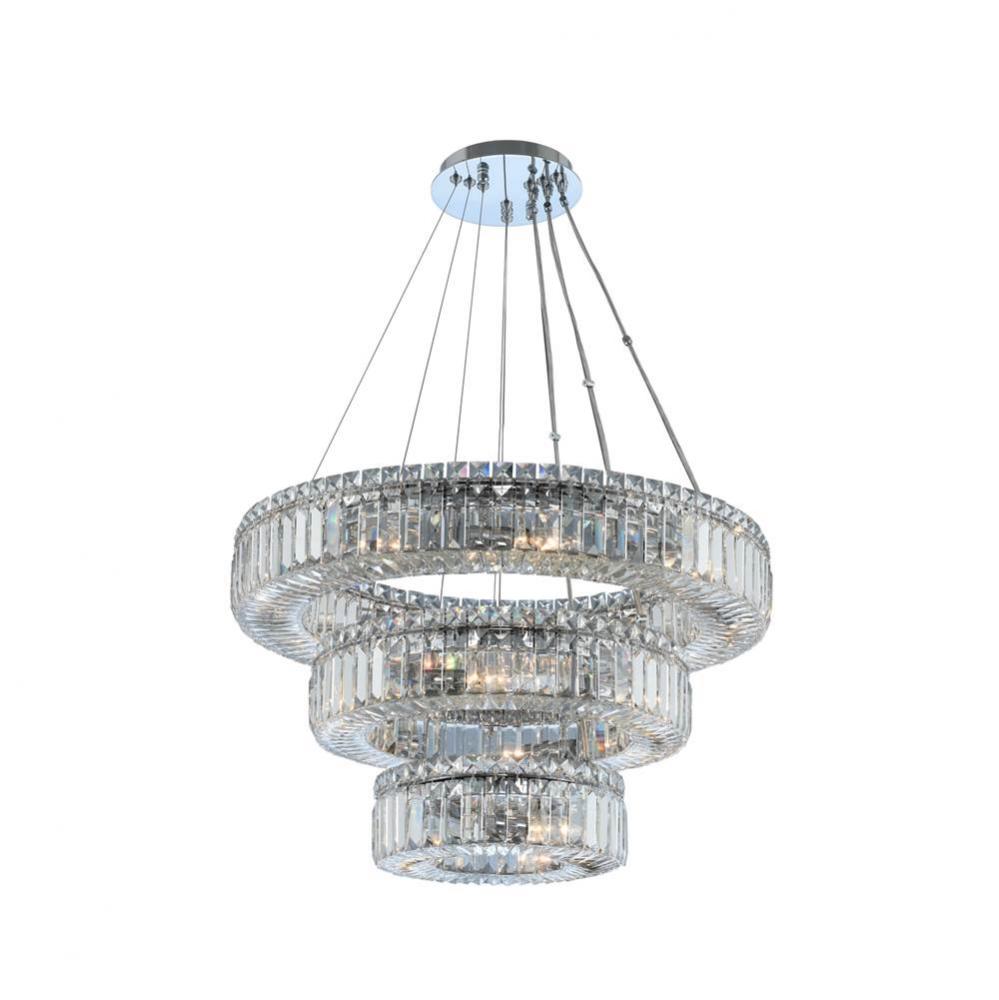 Rondelle (12 + 18 + 26) Inch 3 Tier