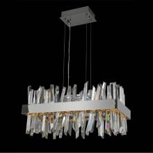 Allegri By Kalco Lighting 030251-010 - Glacier 26 Inch Rectangular LED
