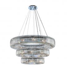 Allegri By Kalco Lighting 11771-010-FR001 - Rondelle (18 + 26 + 36) Inch 3 Tier