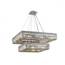 Allegri By Kalco Lighting 11782-010-FR001 - Quadro (18 + 27) Inch 2 Tier