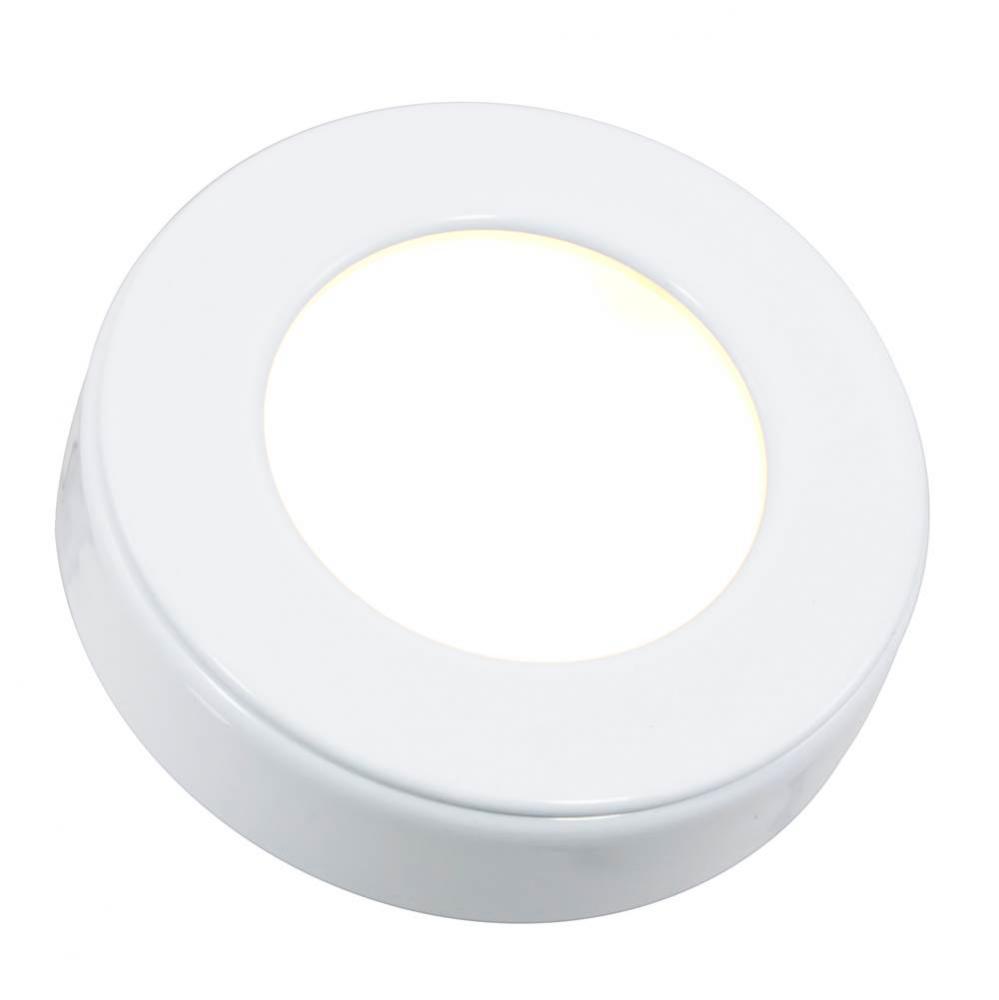 Omni LED Puck Light 3 Pack Kit with Included Plug In Driver, 12 Volts,