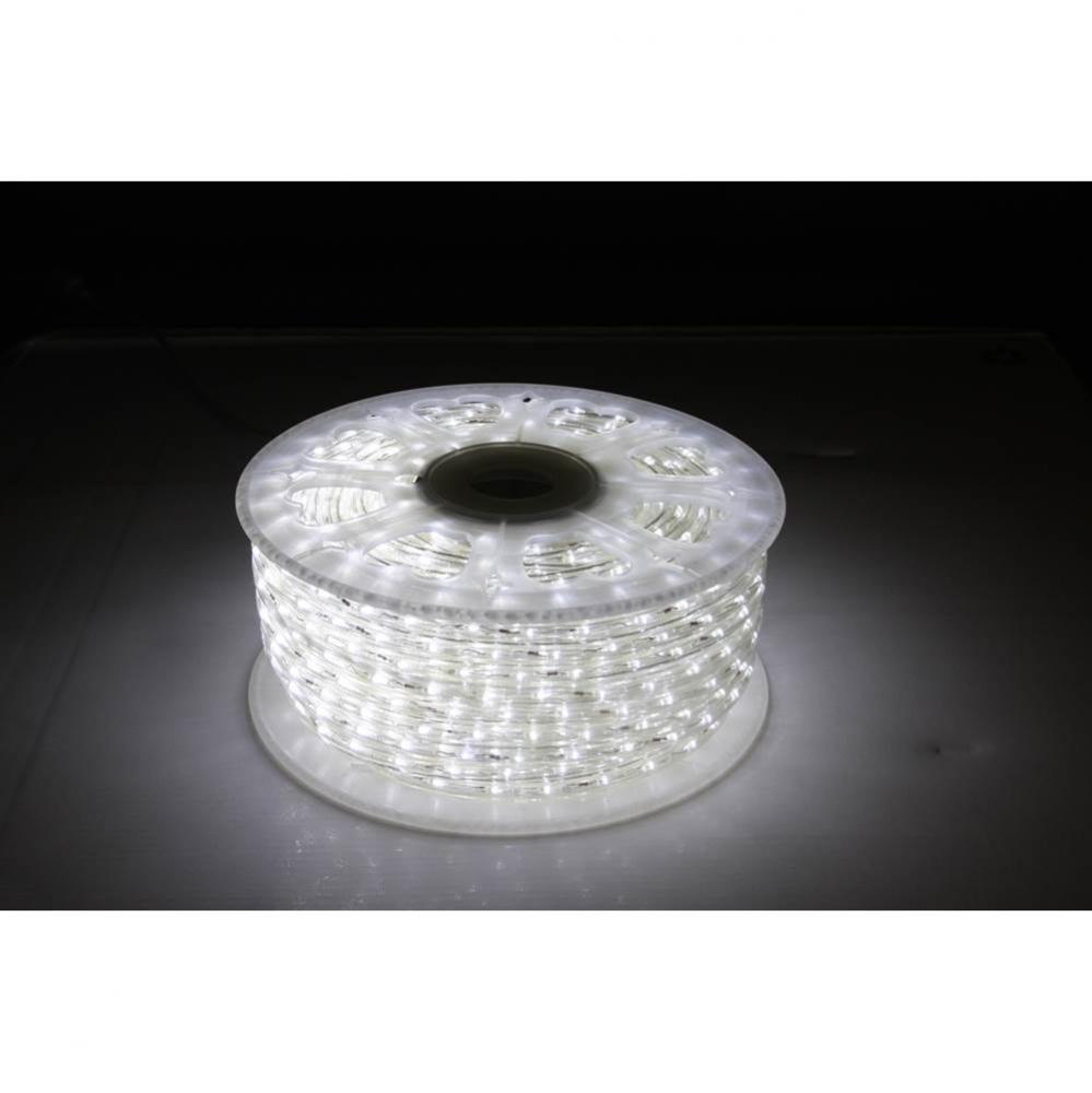 1/2 inLED ROPE LT,150 ft,120V,1 inSP VRT MT LED,UL,3 ft CUT,6400K