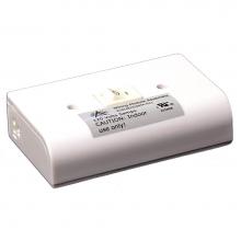 American Lighting ALSLBOX-WH-B - Xenon 120 Volt Puck Slim-Line Hardwire Box, Two Molex Outlets, On/Off Switch,