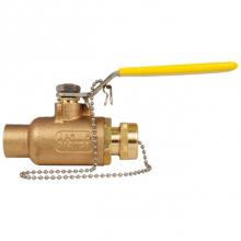 Apollo Valves 7024550HC - Bv,1''Sldr X 3/4''Hose,Brz,Cap