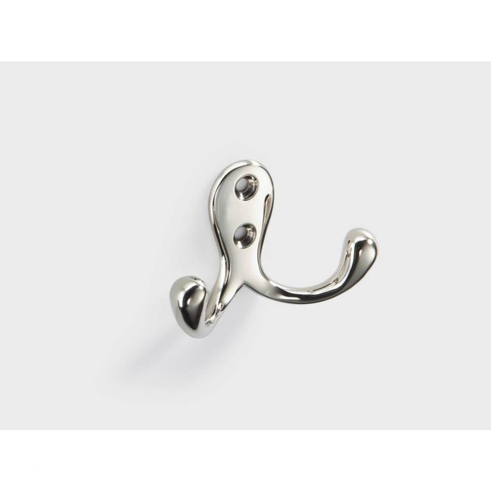 64MM DOUBLE WARDROBE HOOK NBP