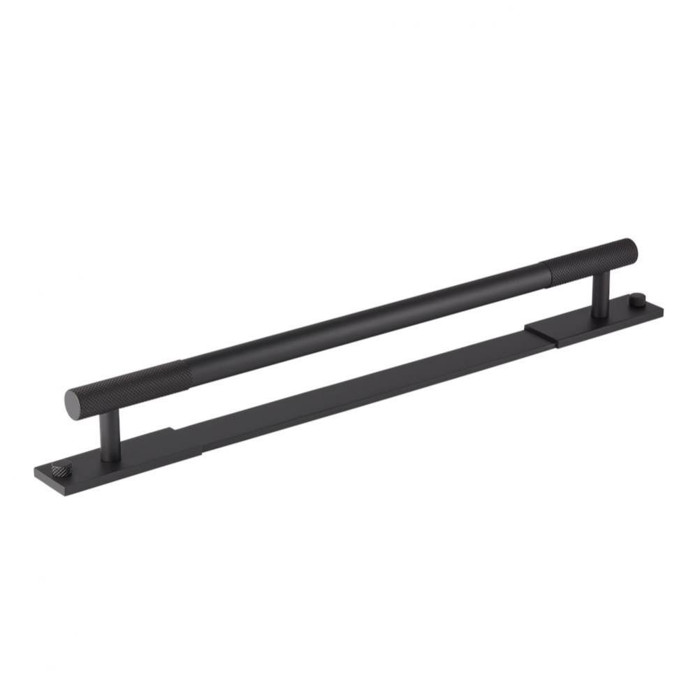 384MM DIAMOND MIX APPLIANCE PULL WITH BACK PLATE