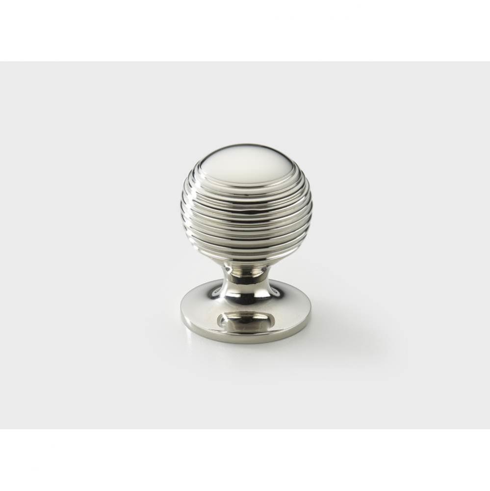 32mm Merrick Reeded Knob Pbul