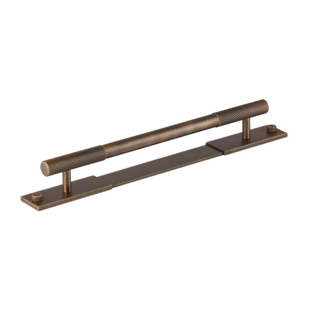 160mm Mix Handle Diamond Knurl With Back Plate