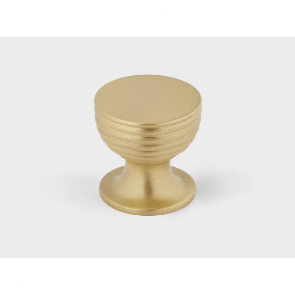 25MM ASTON REEDED KNOB SBUL