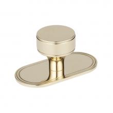 Armac Martin BWKK/PLAIN/38/PBUL - 38mm Barwick Knob With Backplate Plain Pbul