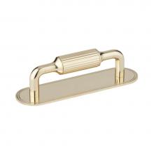 Armac Martin BWK/128/NBP - 128mm Barwick Pull Handle With Backplate Nbp