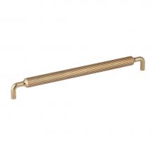 Armac Martin BWK/APP/384/NBP - 384mm Barwick Appliance Pull Handle With Backplate Nbp