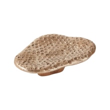 Armac Martin HBY/HON/CIRCULARPULL/132/BR - 132MM Highbury Honey Oval Pull Handle Raw Bronze