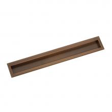 Armac Martin LYN/FLUSH/350/ABUL - 350mm Lyndon Stepped Edge Flush Pull Abul