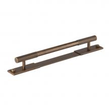 Armac Martin MIX2/160/SAS/SAS - 160mm Mix Handle Straight Knurl With Back Plate