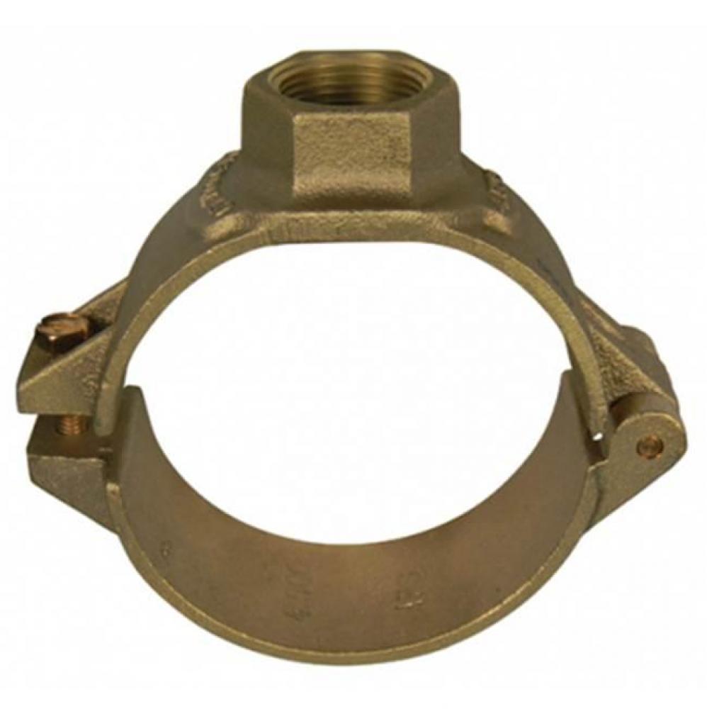 3891 6X1 1/2 HINGED SADDLE 2 BOLT 6.63 X AWWA