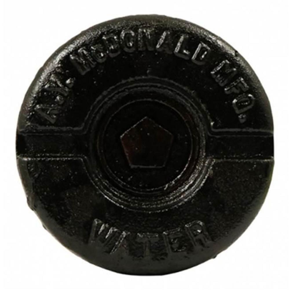 5614RL REPAIR LID FOR 1 OR 1 1/4'' PIPE PENTAGON PLUG W/SET SCREWS