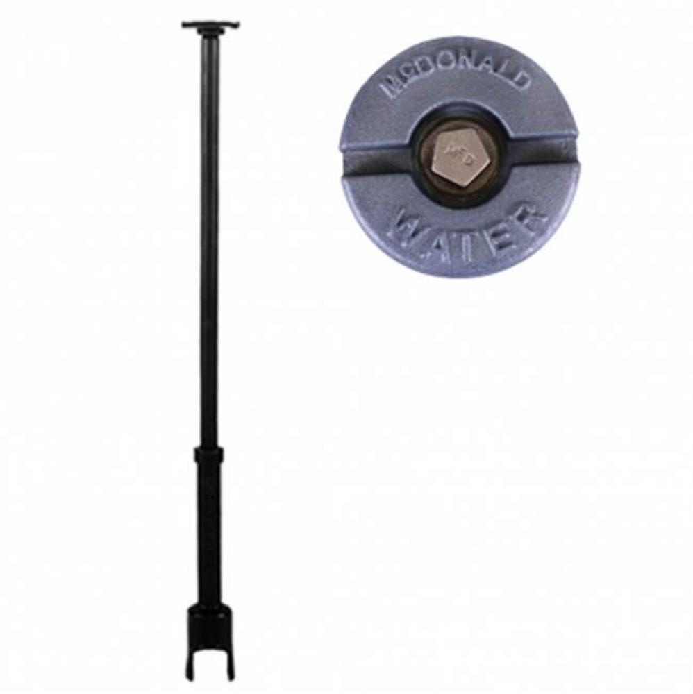 5607LR 2 1/2 ARCH CURB BOX PENTAGON LID L/ROD 1 UPPER SM BASE