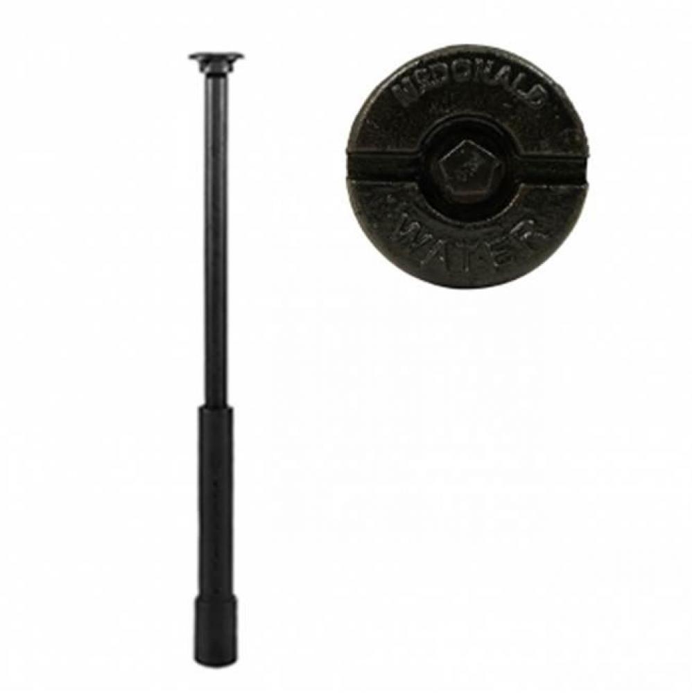 5610 6 1/2 MINN CURB BOX PENT LID W/5660 60 ROD 1 UPPER 1.5 TAP