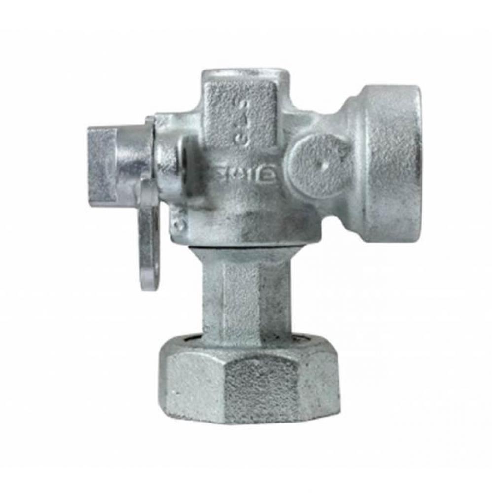 855GAJC- 1X3/4 20LTO ZINC GAS BP ABV SWVLxFNPT 5 lb