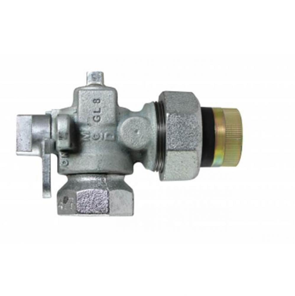 837GAG-- 1X3/4X1 ZINC GAS BP ABV FNPTxINS FNPT 5 lb