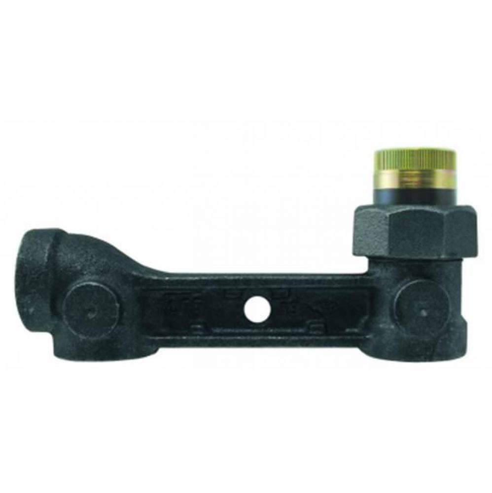 6604-CCE 1X1X1 BLK HxV INS METERBAR 6.5 C-C