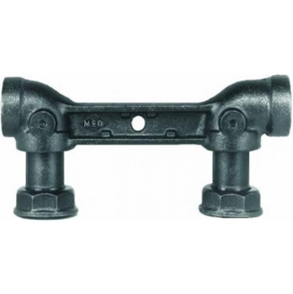 6620-BCAB- 3/4X3/4 20LT BLK HxH METERBAR 6 C-C