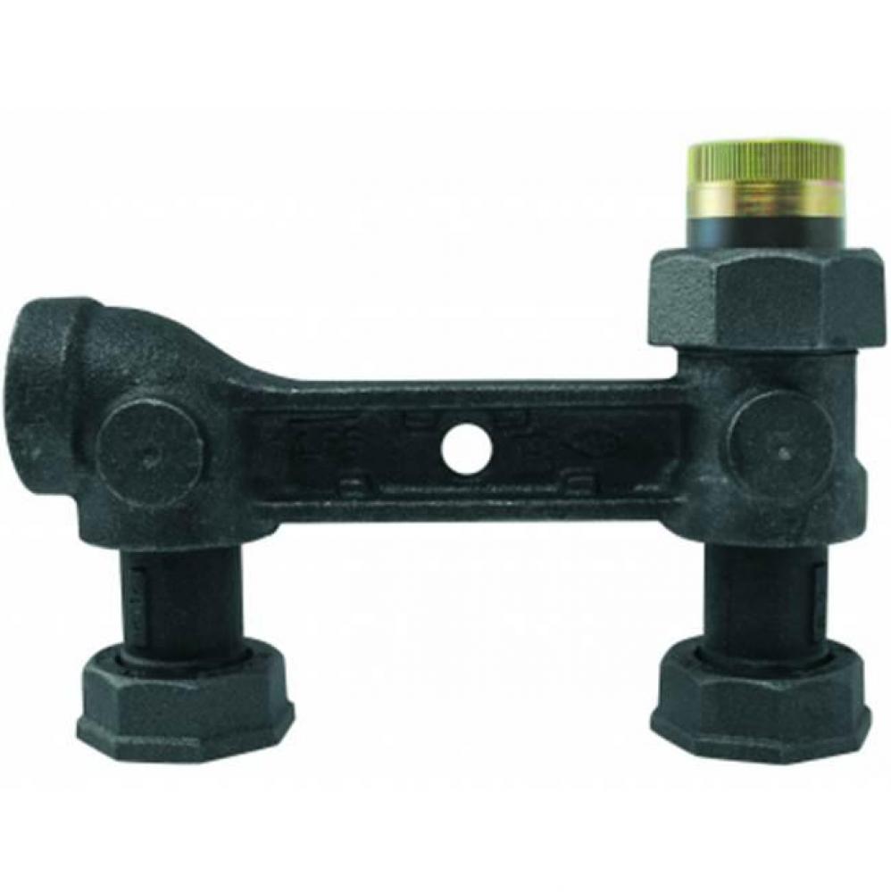 6624-F--B- 3/4X1 20LT BLK HxV INS METERBAR 6 C-C