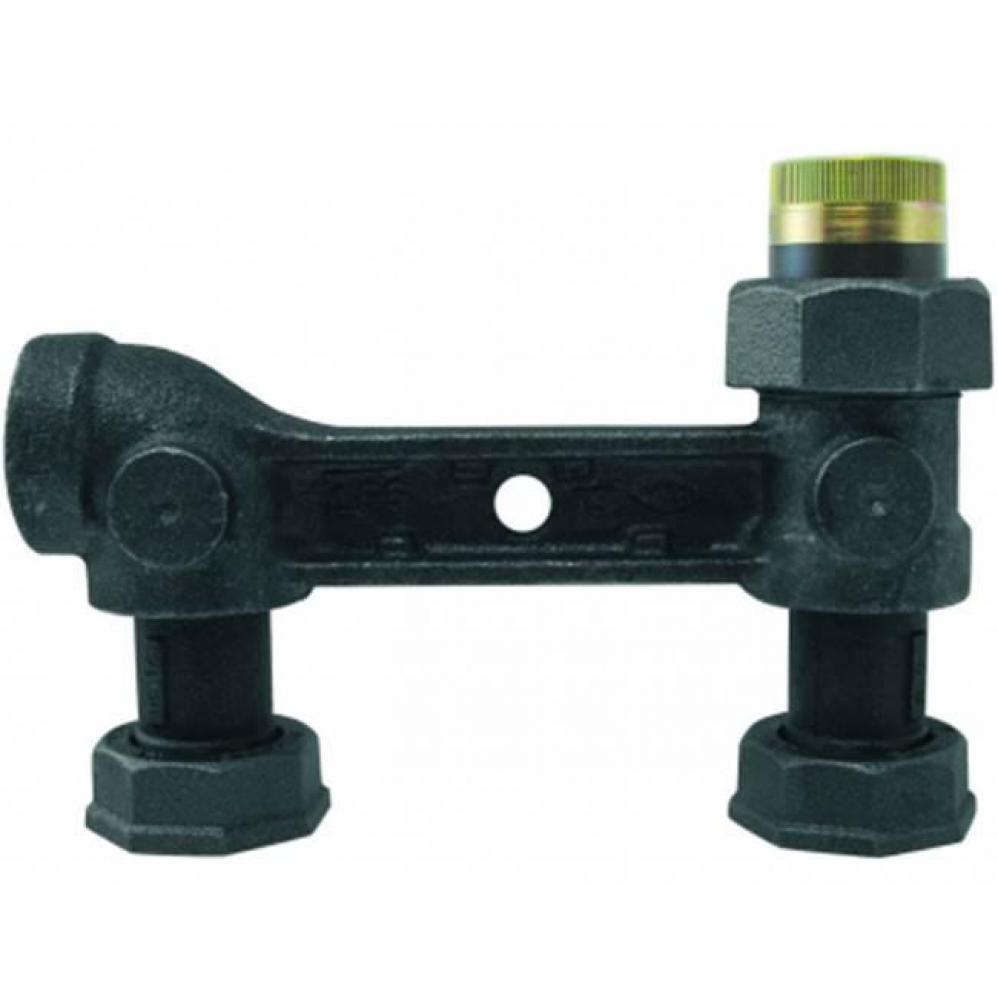 6624-CCAB- 1X1 20LT BLK HxV INS METERBAR 6 C-C