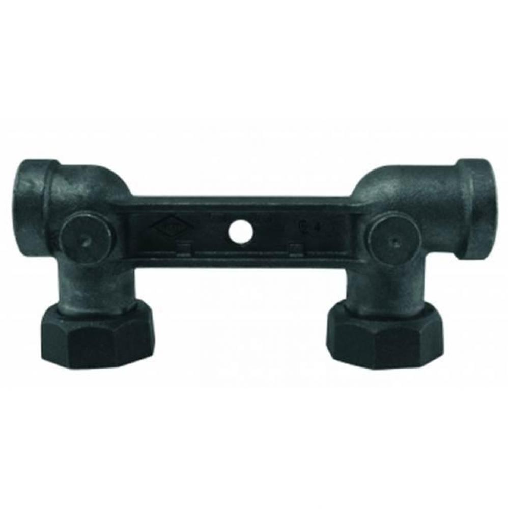 6660-B--E- 1X1 30LTO BLK HxH METERBAR 6 C-C