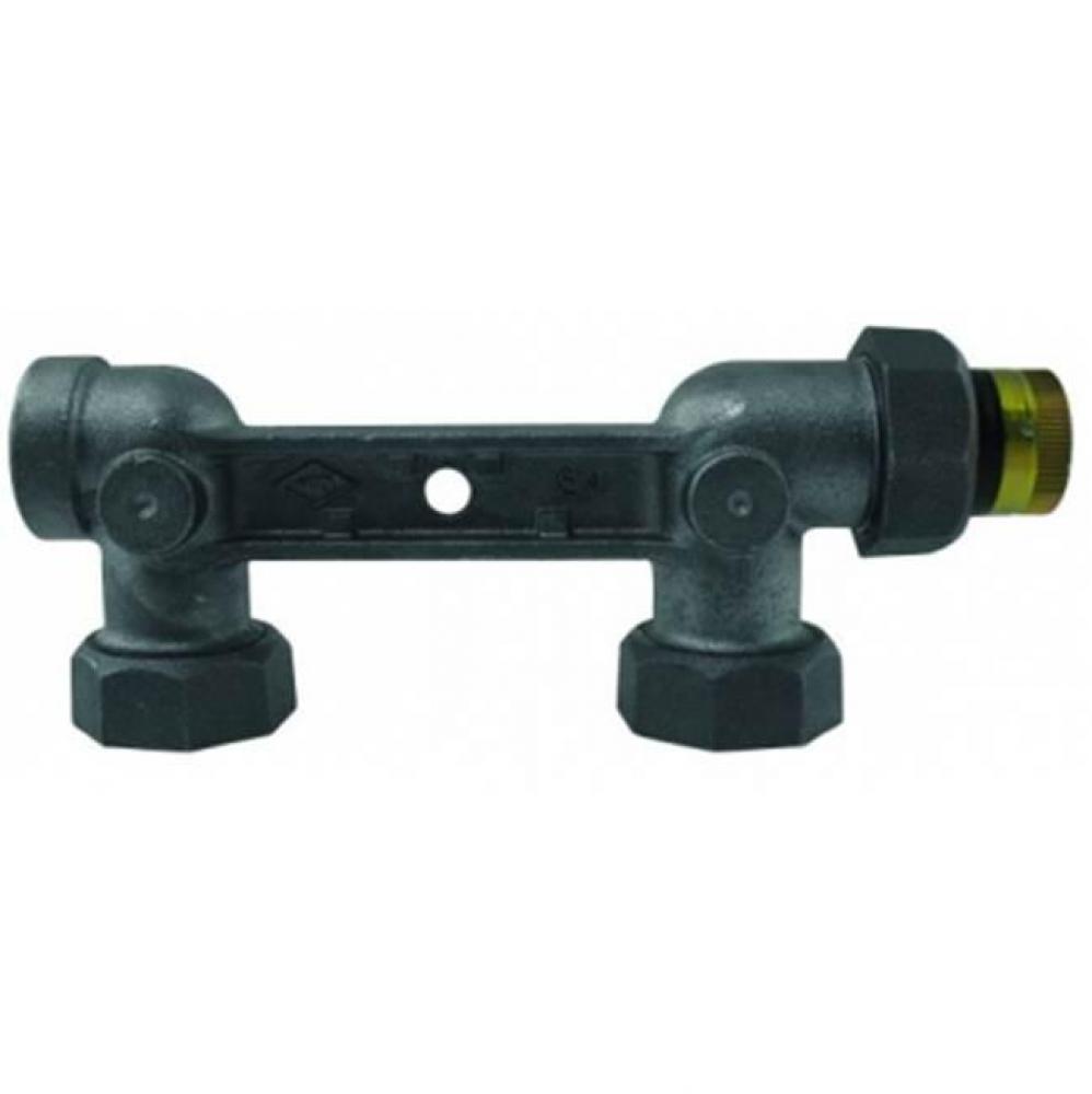 6660-FCAB- 3/4X3/4 20LT BLK HxH INS METERBAR 6 C-C