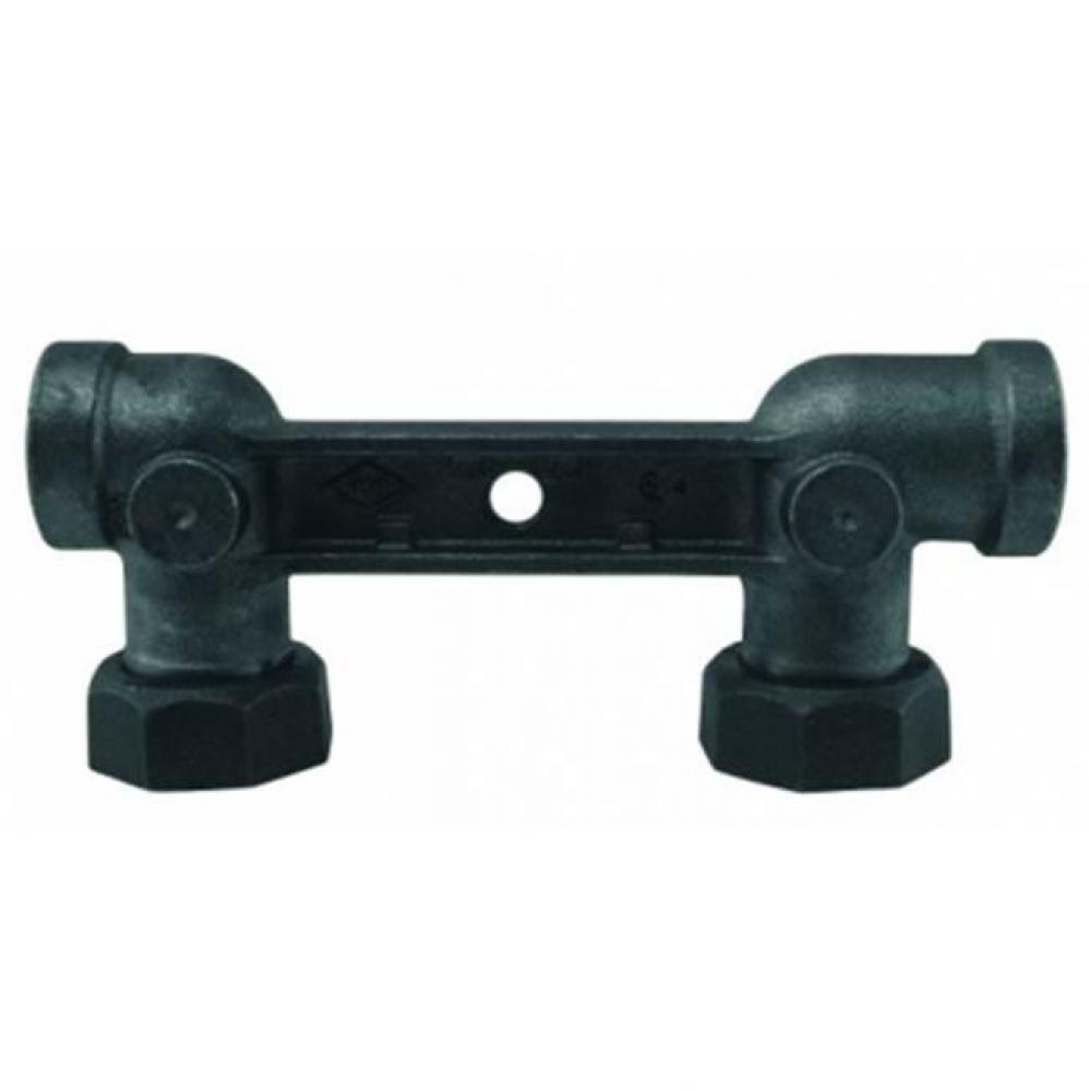 6660-BCAC- 1X1 20LTO BLK HxH METERBAR 6 C-C