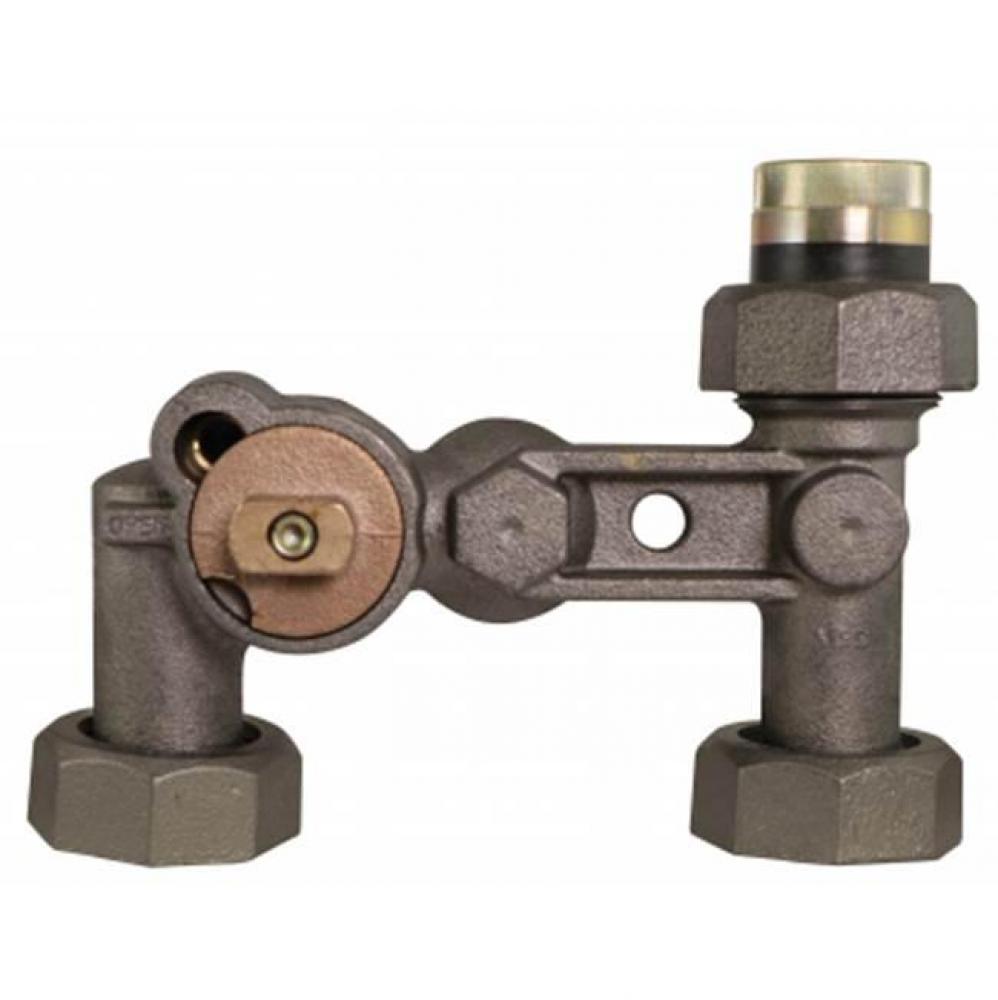 6762-EHMC- 1X3/4 20LTO BLK BxV INS PV METERBAR 6 C-C 2 lb