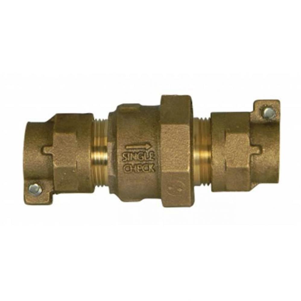 701-322 33 INL SGL CHK 3/4 CTS X 3/4 CTS-NL