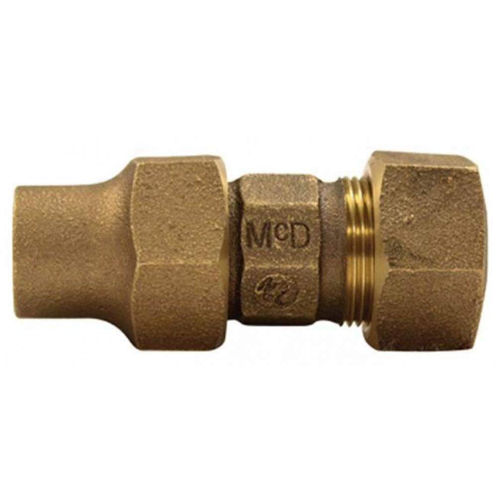 74758CT 1X1 1/4 COUPLING FLARE X CTS - NL