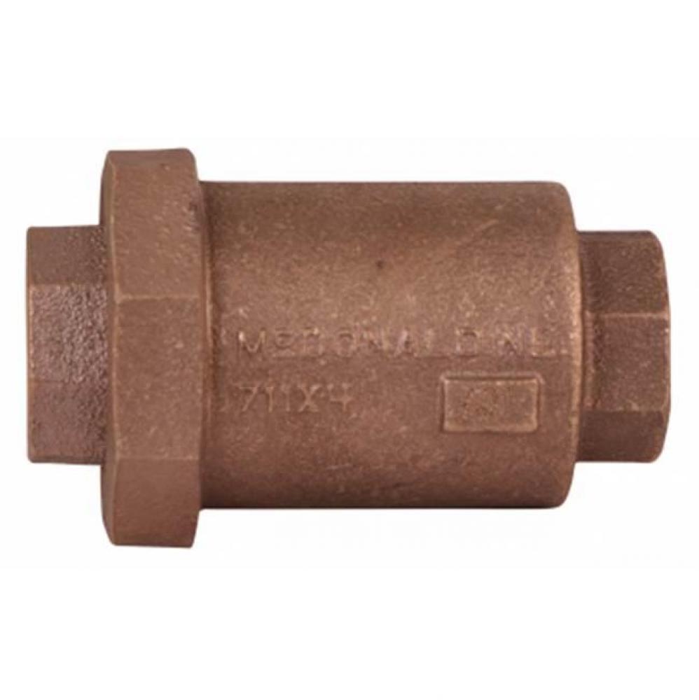 711X3JM 43 INLINE DLCHK 3/4 METERx3/4 MNPT-NL