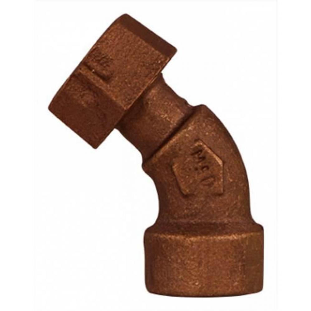 74749SF 3/4 EIGHTH BEND FEMALE SP SWV X FNPT - NL