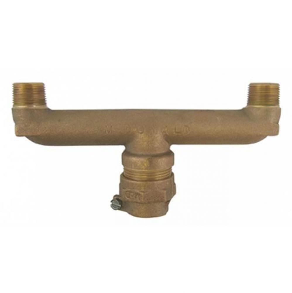 708U3M 1X3/4X7.5 U-BRANCH PEP X MNPT - NL