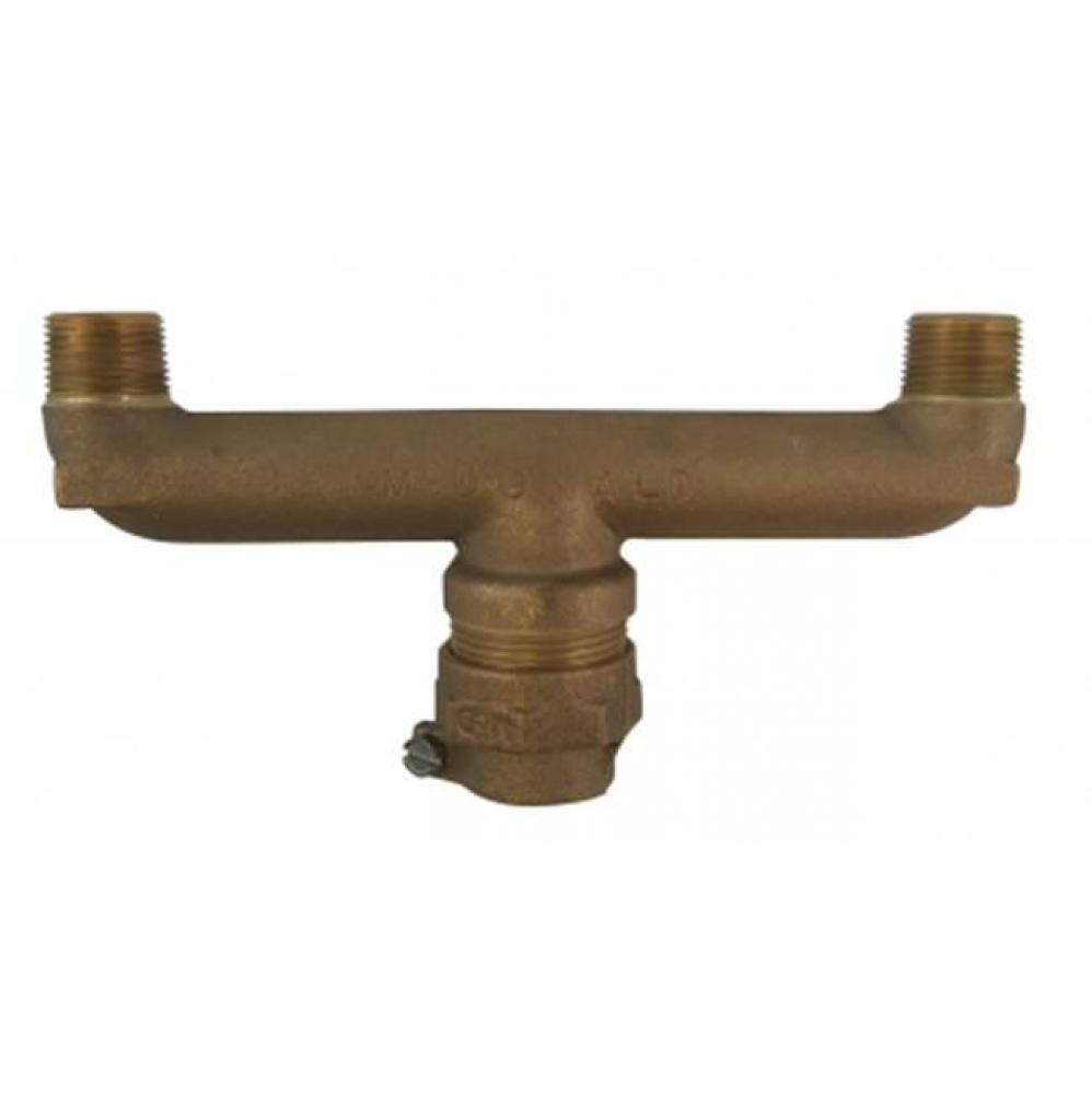 708U2M 1X1X7.5 U-BRANCH CTS X MNPT - NL