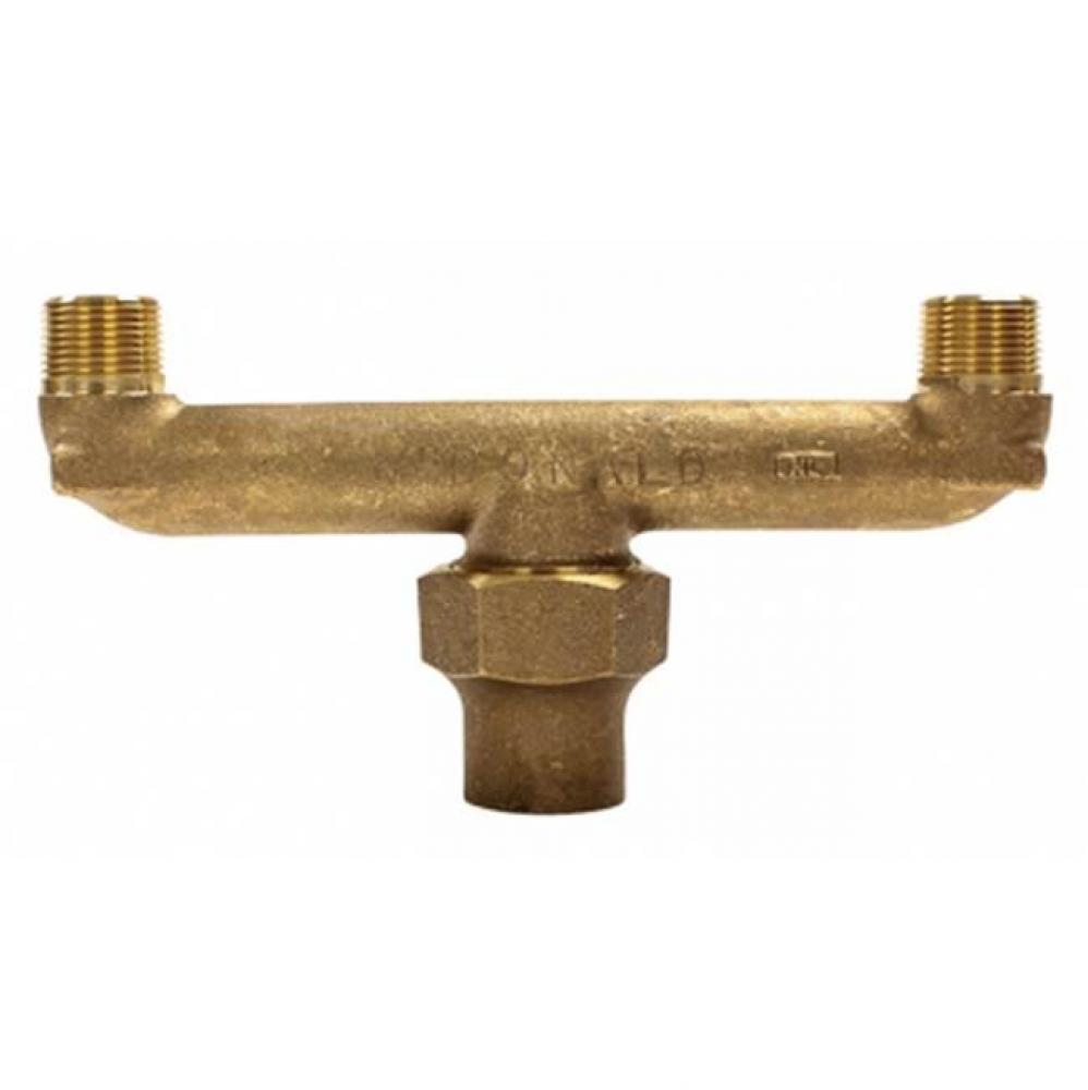 708UCM 3/4X3/4X6.5X100 U-BR ASY-FLR X MNPT (+74753) -NL