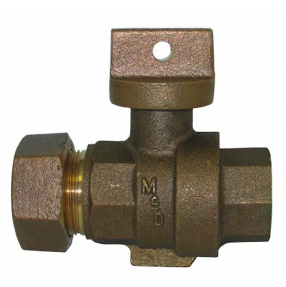 76002T 3/4 STOP&DRAIN BALL CURB CTSxFNPT-NL