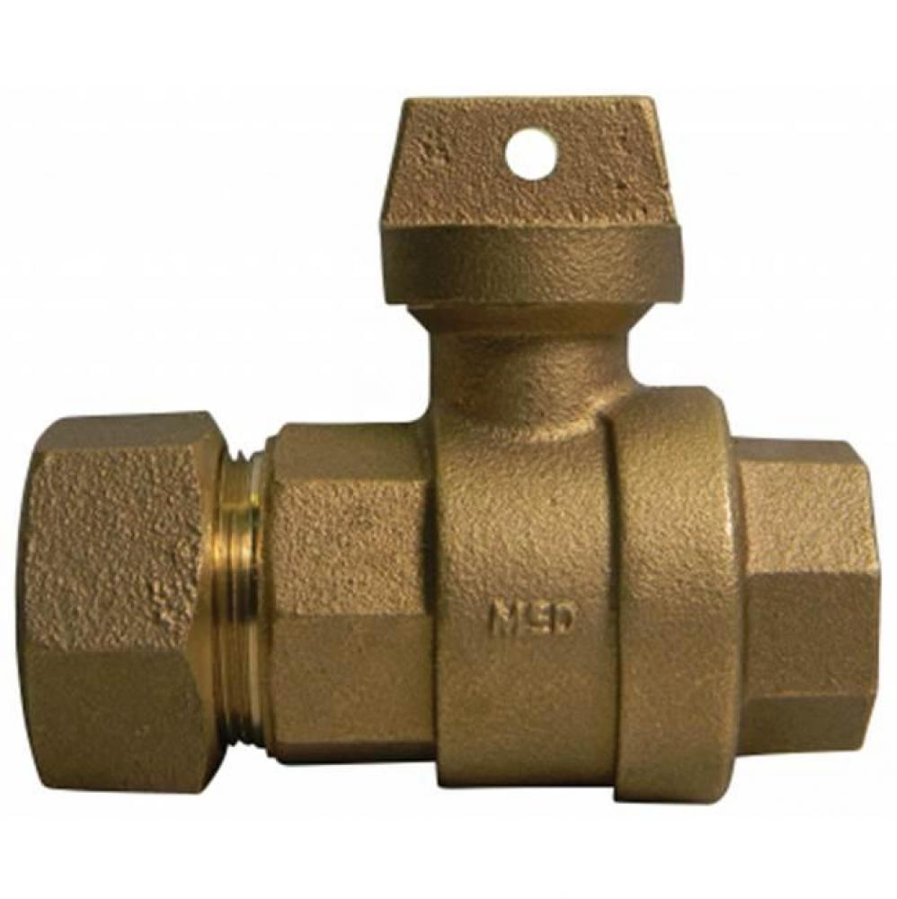 76102T 3/4X5/8X3/4 BALL CURB CTS X FNPT - NL