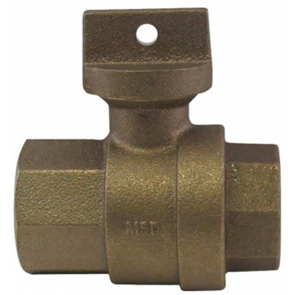 76101 3/4X5/8X3/4X3.50 BALL CURB FNPT X FNPT - NL