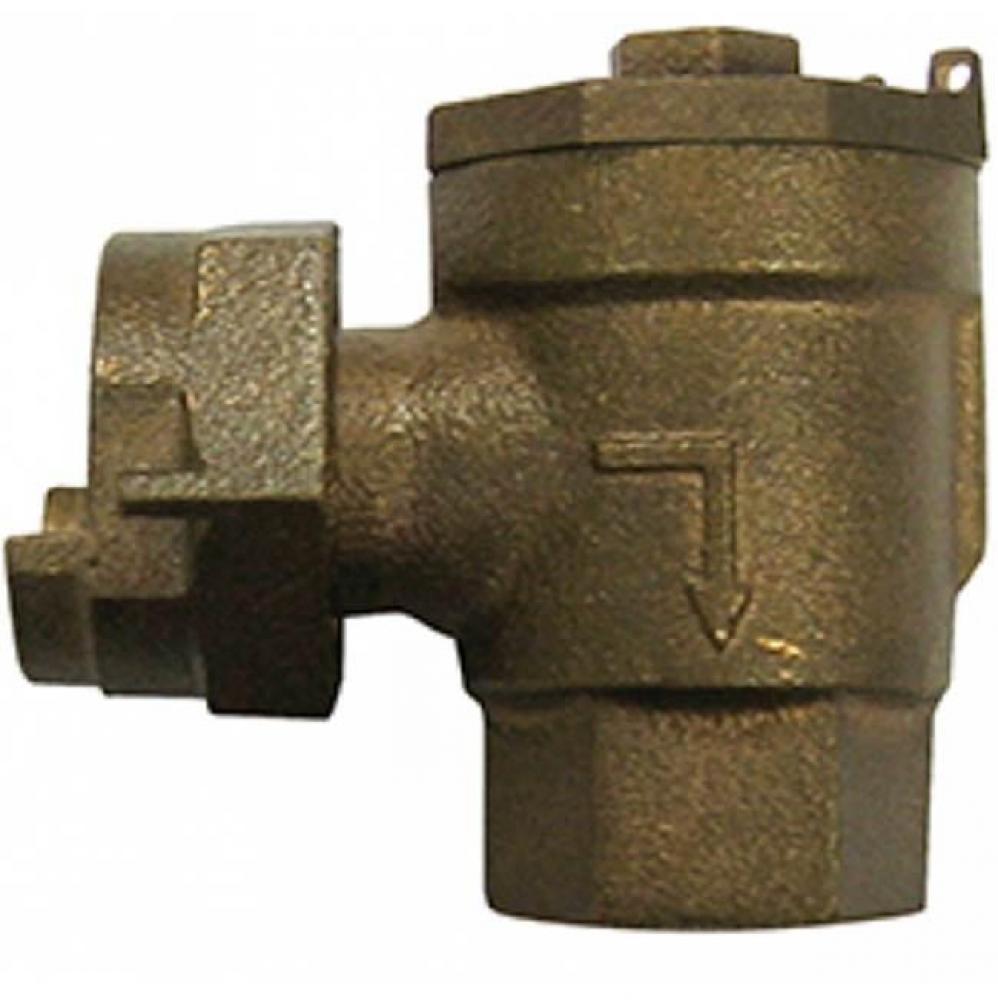 702-3HE 43 ANG SGL CHK 3/4 METERx3/4 FNPT-NL