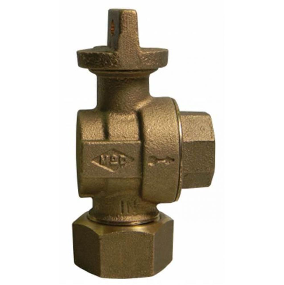 74606BT 1 ANGLE BALL CURB CTS X FNPT - NL