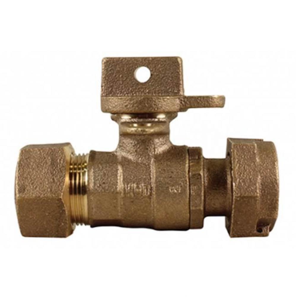 76100MWT 3/4X3/4X5/8 BALL VALVE CTS X METER - NL