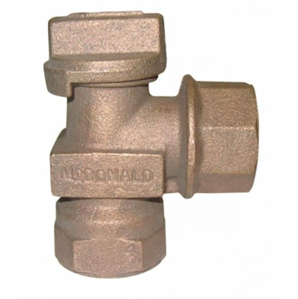 74604F 3/4 ANGLE PLUG CURB FNPTxFNPT-NL